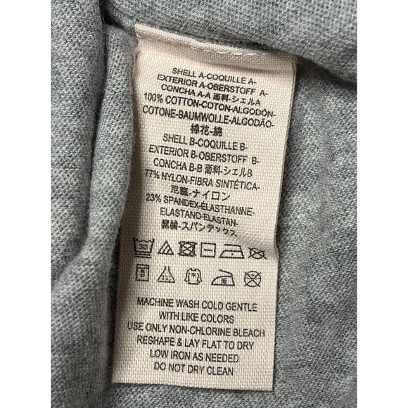 Free People Still Got It Grey Oversized Voluminous Sleeve Top size Large - Picture 8 of 8